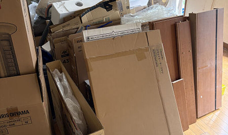 画像5485：古河市下辺見に引っ越し後の片付け及び不用品回収に行って来ました。