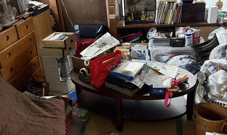 画像5593：野木町友沼に1軒屋の遺品整理及び不用品の回収に行って来ました。